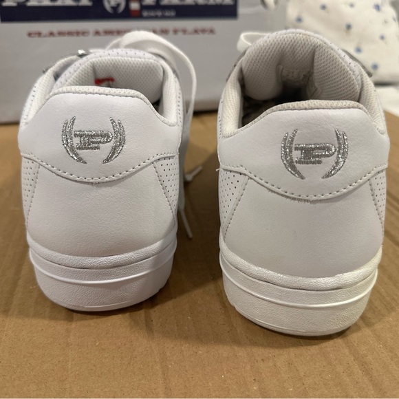 VTG New in the box. White/ Chrome Phat Farm Hampton 04 Sneakers. Women’s Sz: 7.5 - Picture 5 of 9